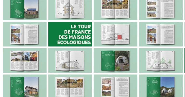 Livre le Tour de France des Maisons Écologiques par Anatomies d