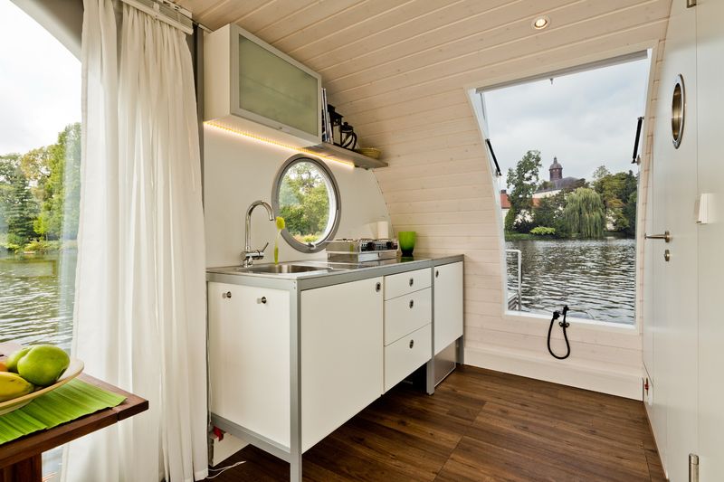 Nautilus Houseboat : des mini maisons flottantes allemandes | Build Green