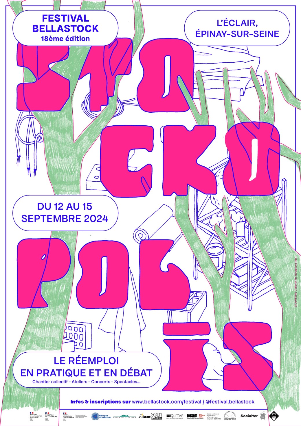 Festival Bellastock 2024 | STOCKOPOLIS – Epinay-sur-Seine (FR-93)