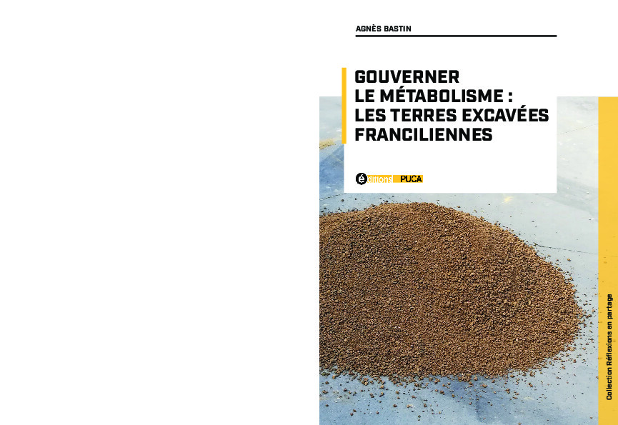 Gouverner le métabolisme: Les terres excavées franciliennes